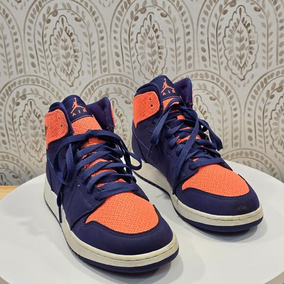 Air Jordan 1 Retro High GG Dark Purple Dust Atomic Pink 332148-500 sz 8.5Y 10W - Picture 9 of 16